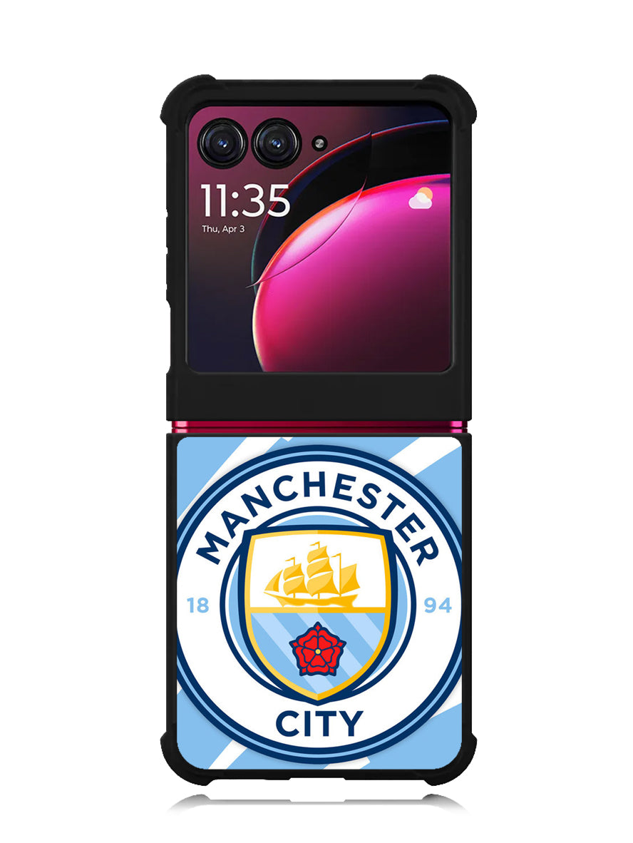 Manchester city Logo Motorola Moto Razr Plus 2023 , Moto Razr+ 2023 Case OV0390