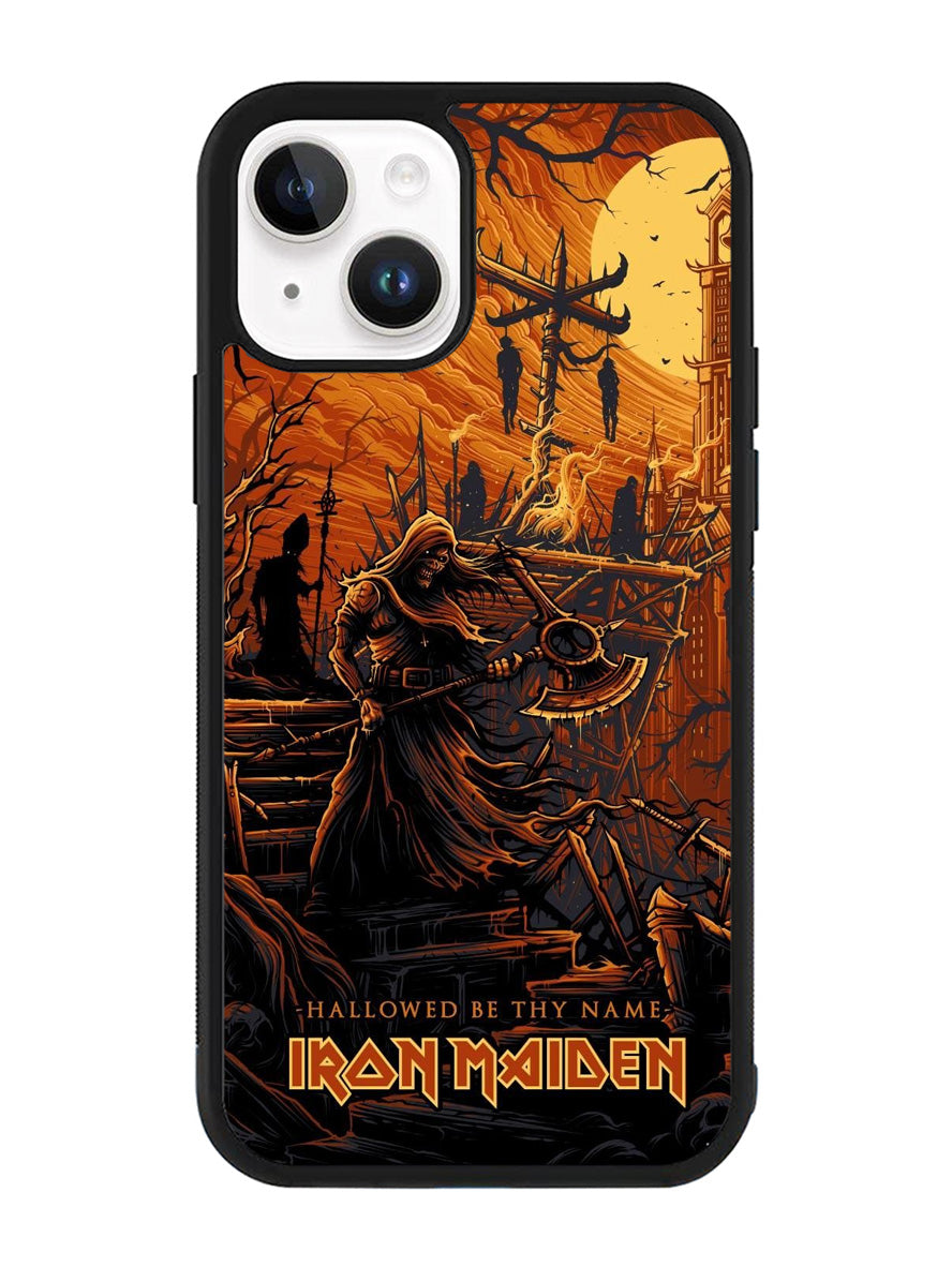 Hallowed be thy name Iron Maiden iPhone 15 Case OV5499