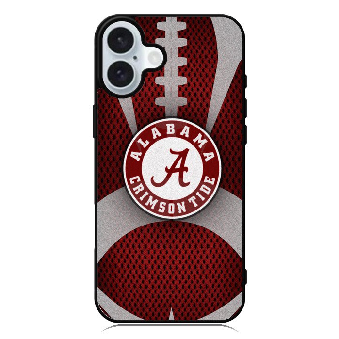 Alabama Crimson Tide Football iPhone 16 Case QC5433