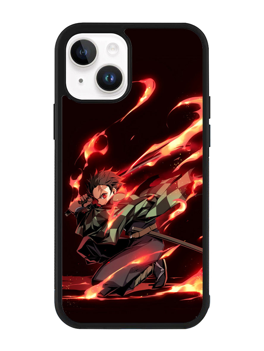 Tanjiro Kimetsu No Yaiba iPhone 14 Case QC5379