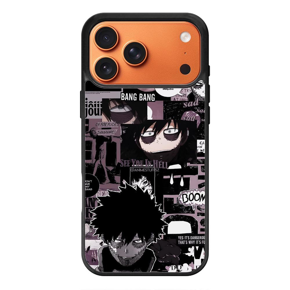 Dabi Bnha iPhone 17 Pro Case
