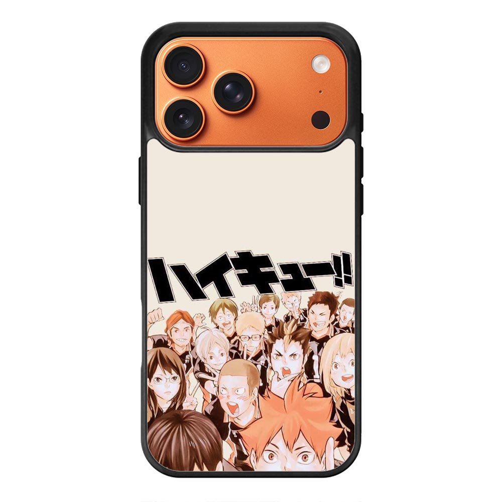 Fight Karasuno Haikyuu iPhone 17 Pro Max Case OV5724