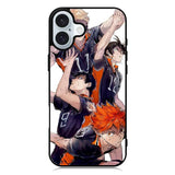 Ferocious team Haikyuu iPhone 16 Plus Case QC5696