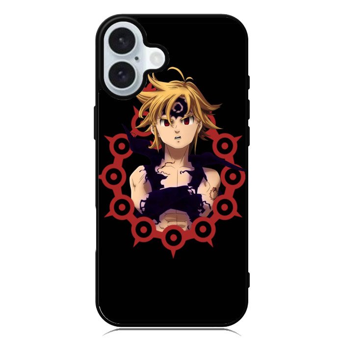 Dragons Sin of Wrath Meliodas iPhone 16 Plus Case QC5643