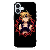 Dragons Sin of Wrath Meliodas iPhone 16 Plus Case QC5643