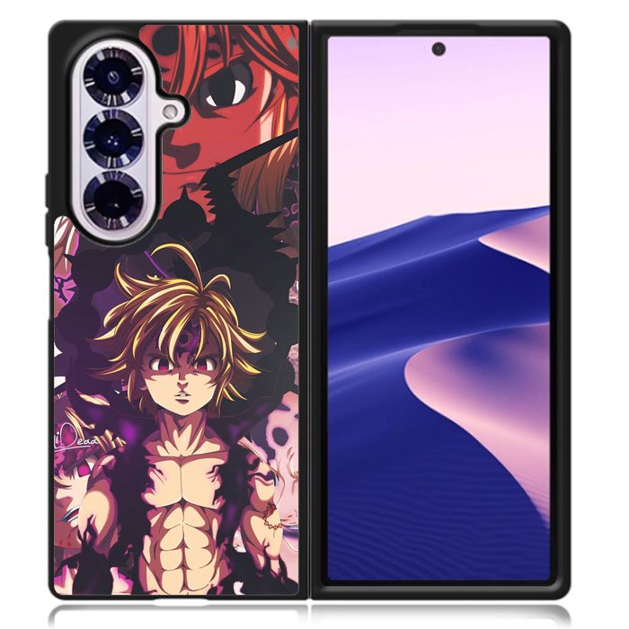 The Sins Meliodas Samsung Galaxy Z Fold 7 Case OV5609