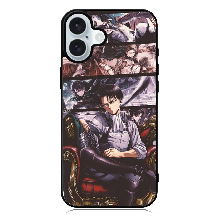 Captain Levi Ackerman iPhone 16 Plus Case QC0403