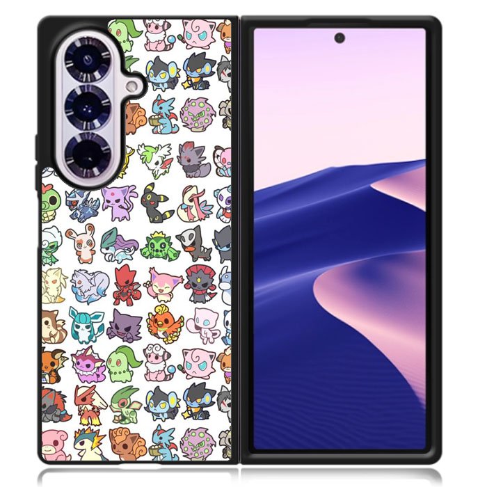 Pattern Pokemon Samsung Galaxy Z Fold 7 Case OV0065