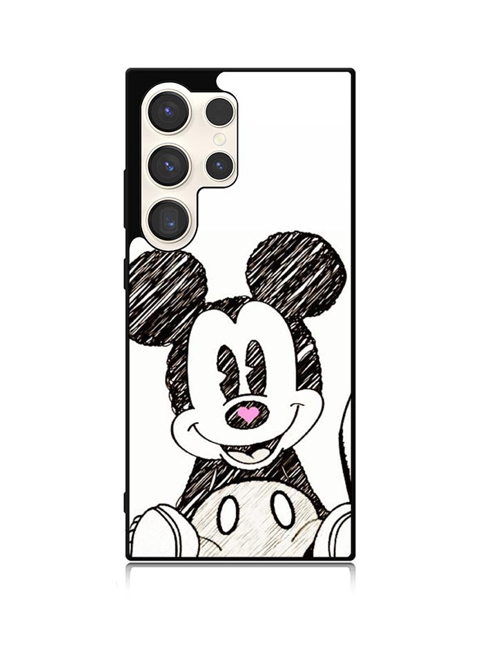Mickey Mouse Hand Drawing Samsung Galaxy S24 Ultra 5G Case OV0066