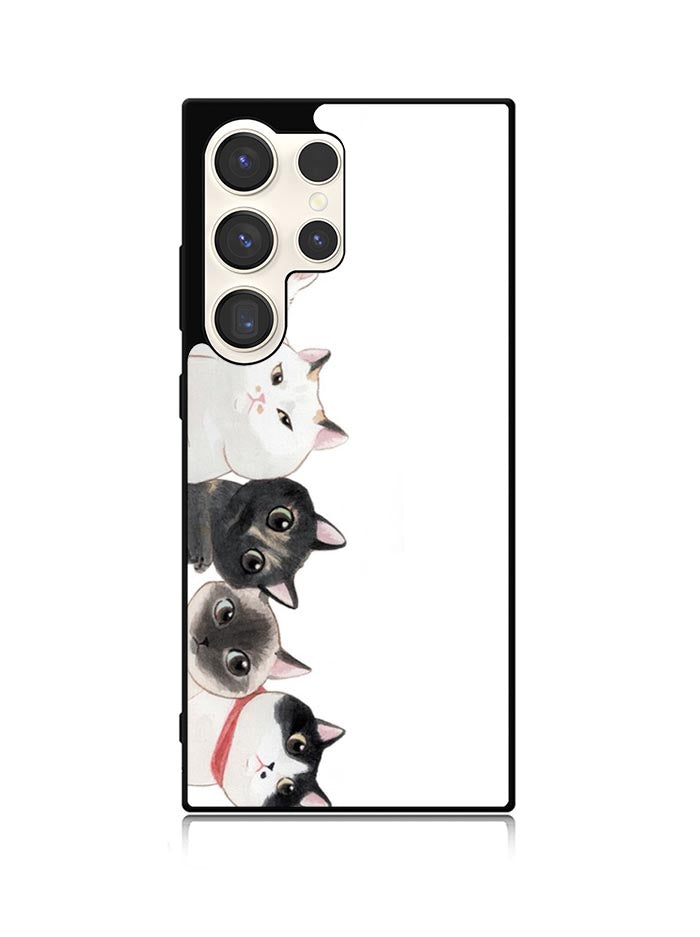 Cat Unity Samsung Galaxy S23 Ultra 5G Case QC0069