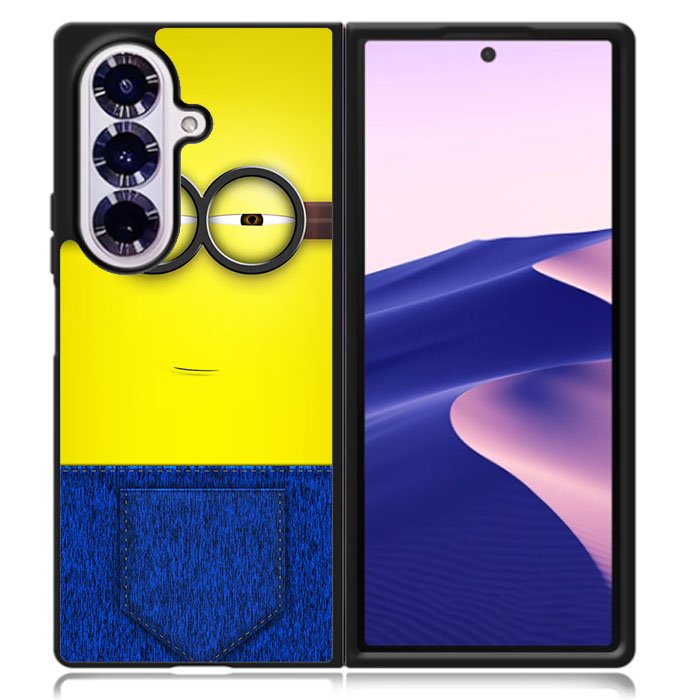Minion Character Samsung Galaxy Z Fold 7 Case OV0080