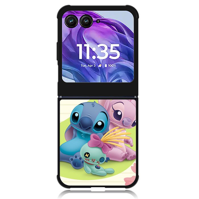 Stitch Disney 1st Motorola Moto Razr Plus 2024 , Moto Razr+ 2024 Case