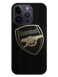 Arsenal Logo Gold 1st iPhone 14 Pro Max Case