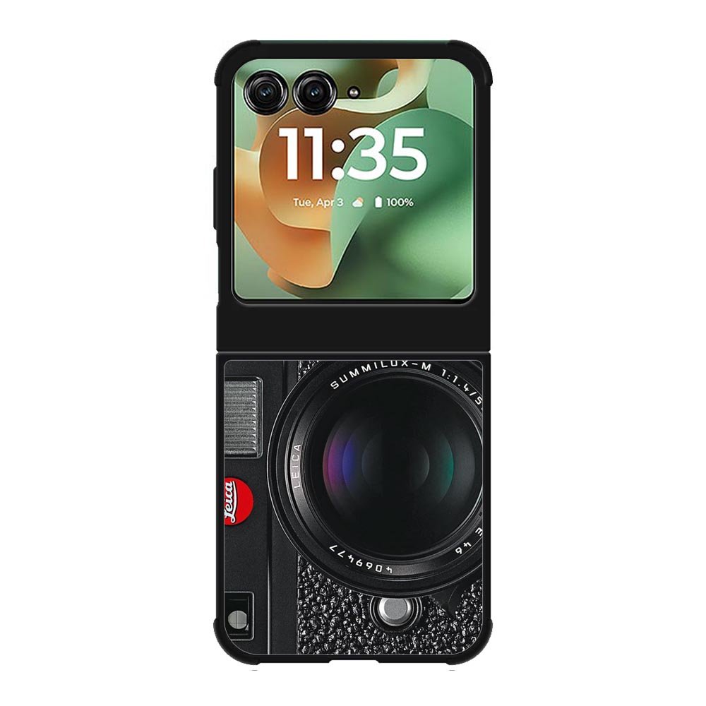 Black M9 Leica Motorola Moto RAZR 2025 Case OV0524