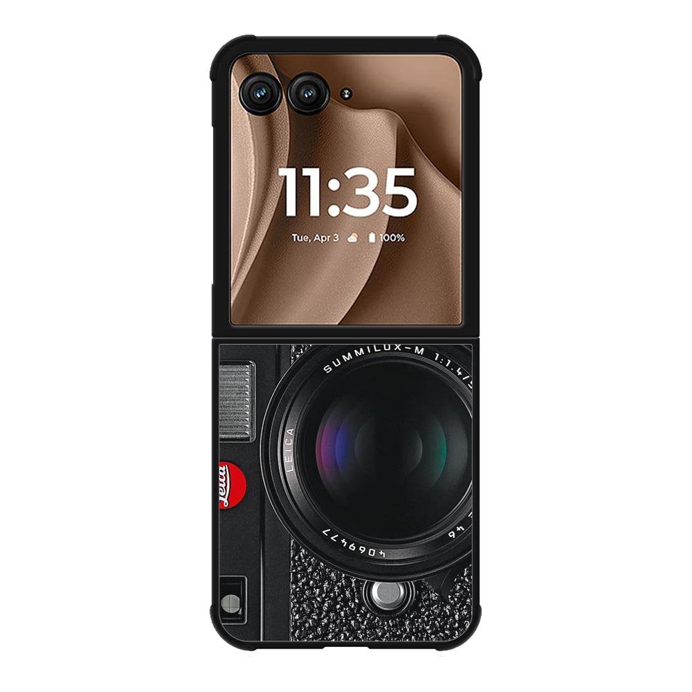 Black M9 Leica Motorola Moto RAZR Plus 2025 Case OV0524