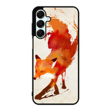 Watercolor art orange red fox animal Samsung Galaxy A16 Case OV5985