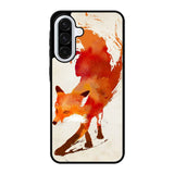 Watercolor art orange red fox animal Samsung Galaxy A56 Case OV5113