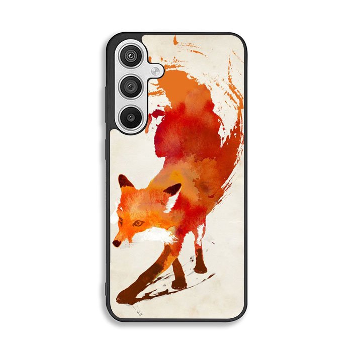 Watercolor art orange red fox animal Samsung Galaxy A26 Case OV1064