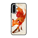 Watercolor art orange red fox animal Samsung Galaxy A36 Case OV5985