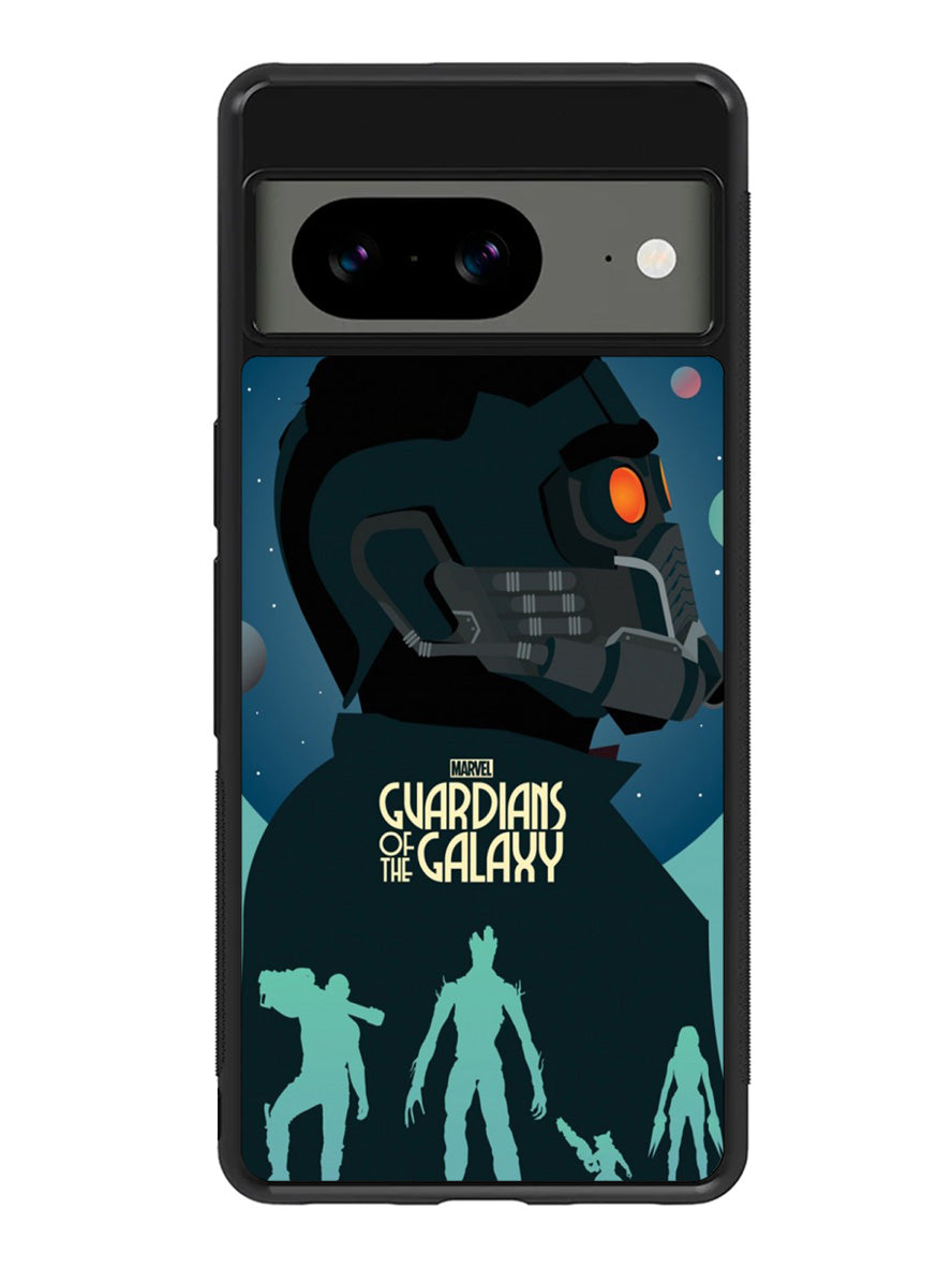 Guardians of the Galaxy sinluet Google Pixel 8 Case QC0532