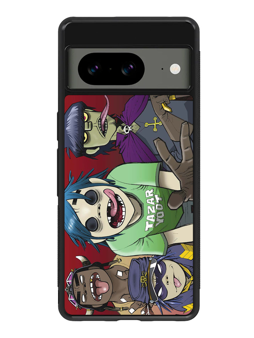 Gorillaz Google Pixel 8 Case QC0541