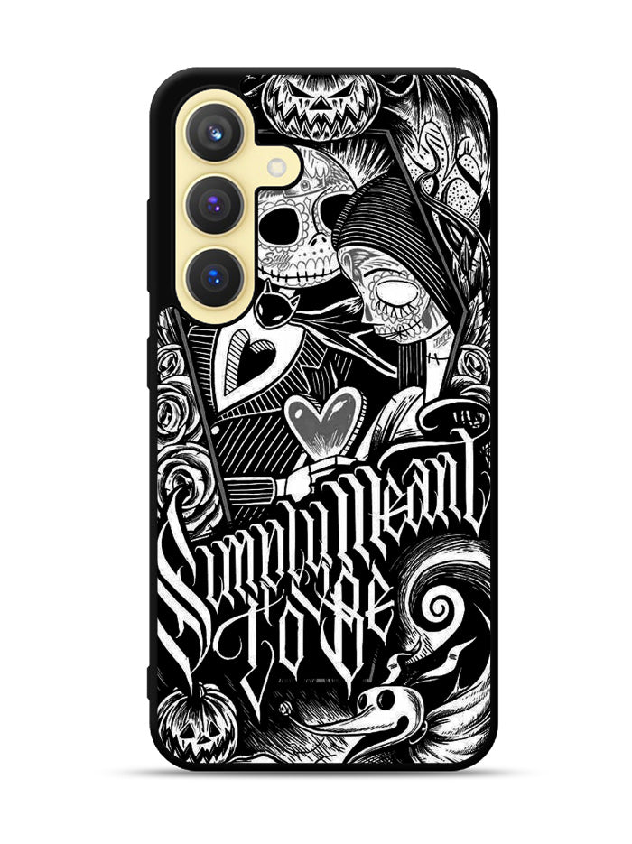 Jack And Sally Muertitos The Nightmare Before Christmas Samsung Galaxy S25 Plus 5G , Samsung Galaxy S25+ 5G Case