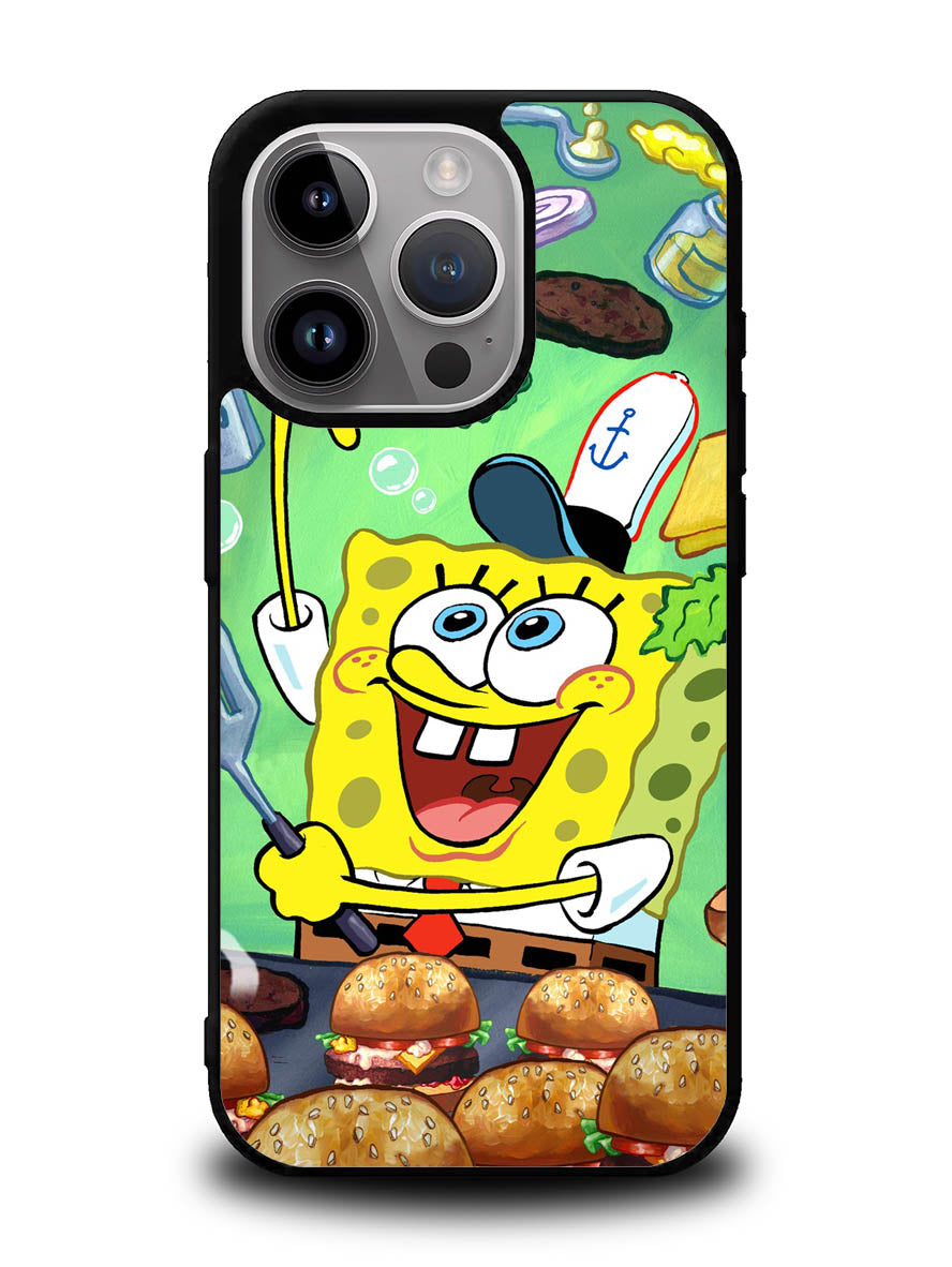 Spongebob Squarepants Krabby Patty iPhone 16 Pro Case