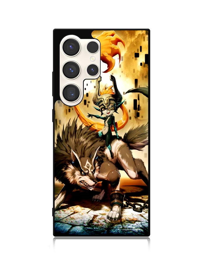 Zelda and wolf twilight princess Samsung Galaxy S24 Ultra 5G Case