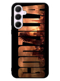 Godzilla font Samsung Galaxy A35 5G Case