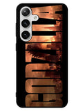 Godzilla font Samsung Galaxy S24 5G Case