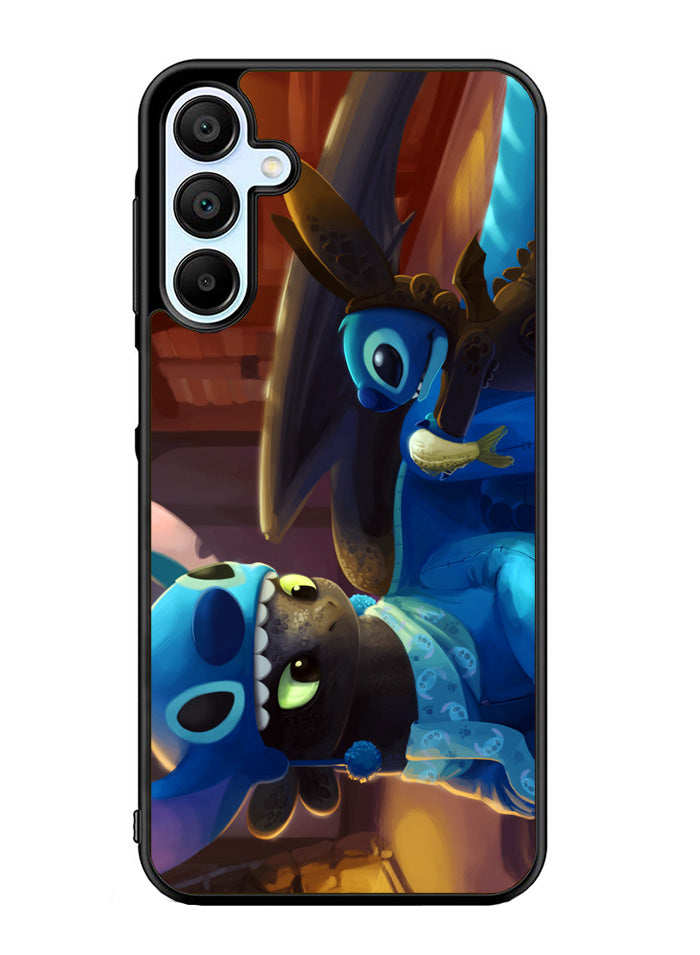 Toothless and Stitch Parody Samsung Galaxy A35 5G Case OV0550