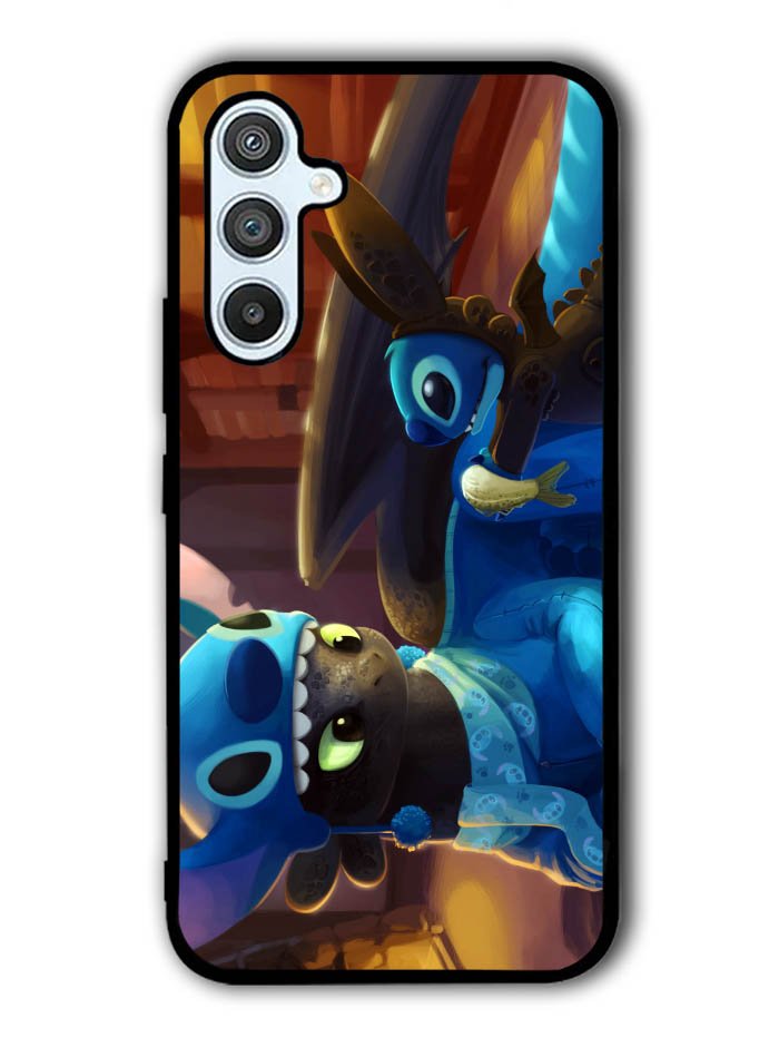 Toothless and Stitch Parody Samsung Galaxy A54 5G Case OV0550