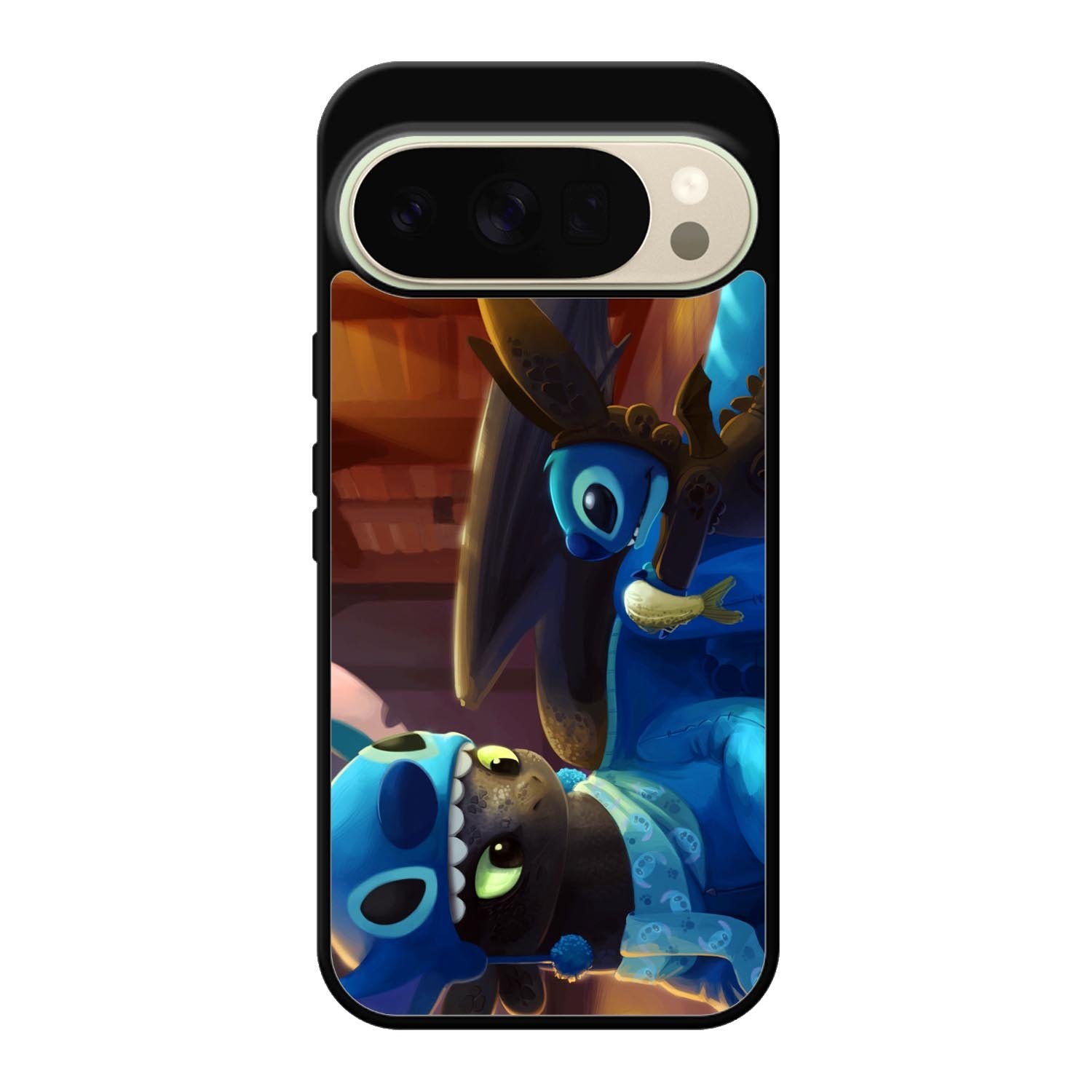 Toothless and Stitch Parody Google Pixel 10 Pro XL Case QC0550
