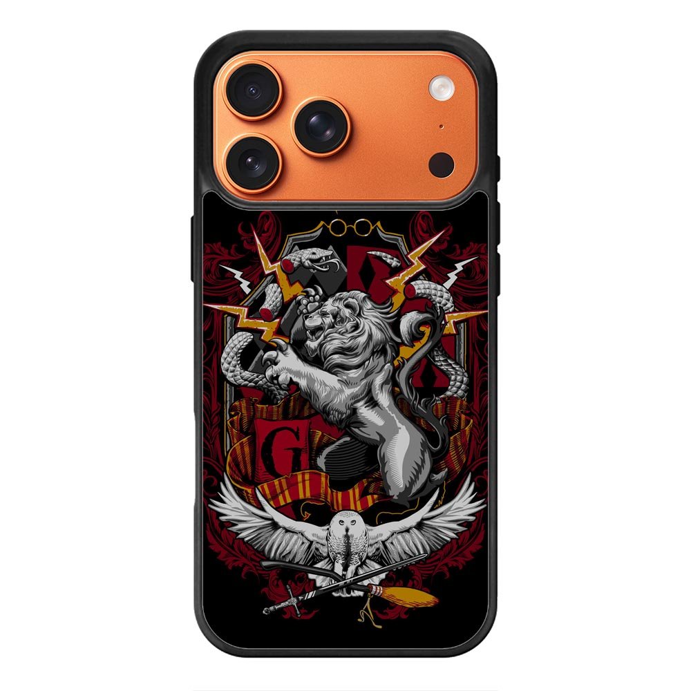 Harry Potter Crest Gryffindor iPhone 17 Pro Case OV0563