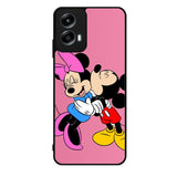 Romantic Mickey and Minnie Mouse Motorola Moto G Play 2024 Case OV2667