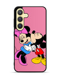 Romantic Mickey and Minnie Mouse Samsung Galaxy S23 5G Case QC2667