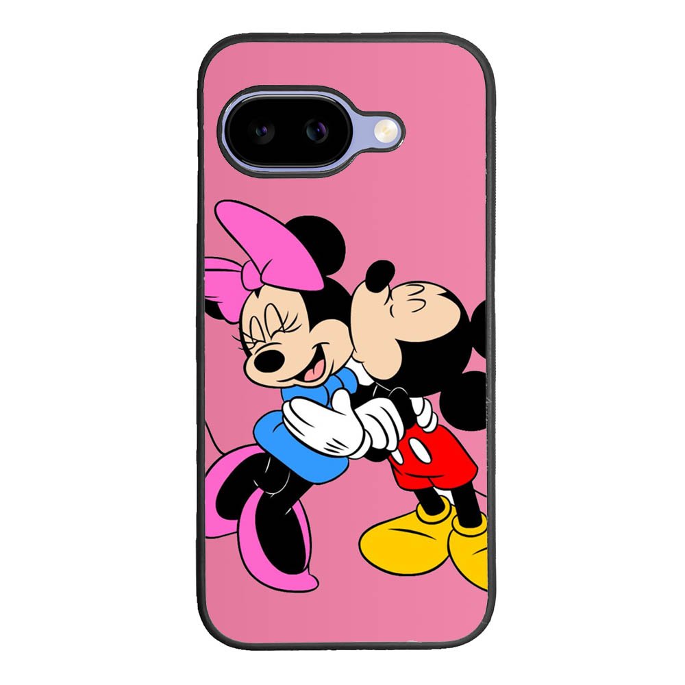 Romantic Mickey and Minnie Mouse Google Pixel 10A Case OV2667
