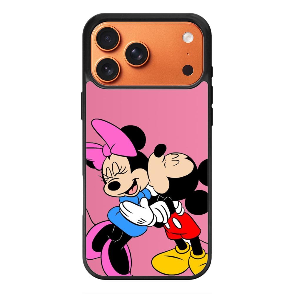 Romantic Mickey and Minnie Mouse iPhone 17 Pro Max Case QC2667