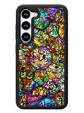 All Disney Heroes Stained Glass Samsung Galaxy S23 Plus 5G / Samsung Galaxy S23+ 5G Case