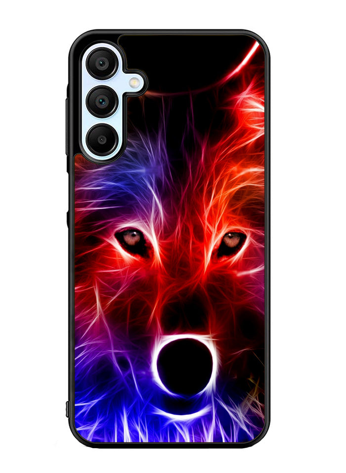 wolf glow line Samsung Galaxy A15 5G Case OV0567