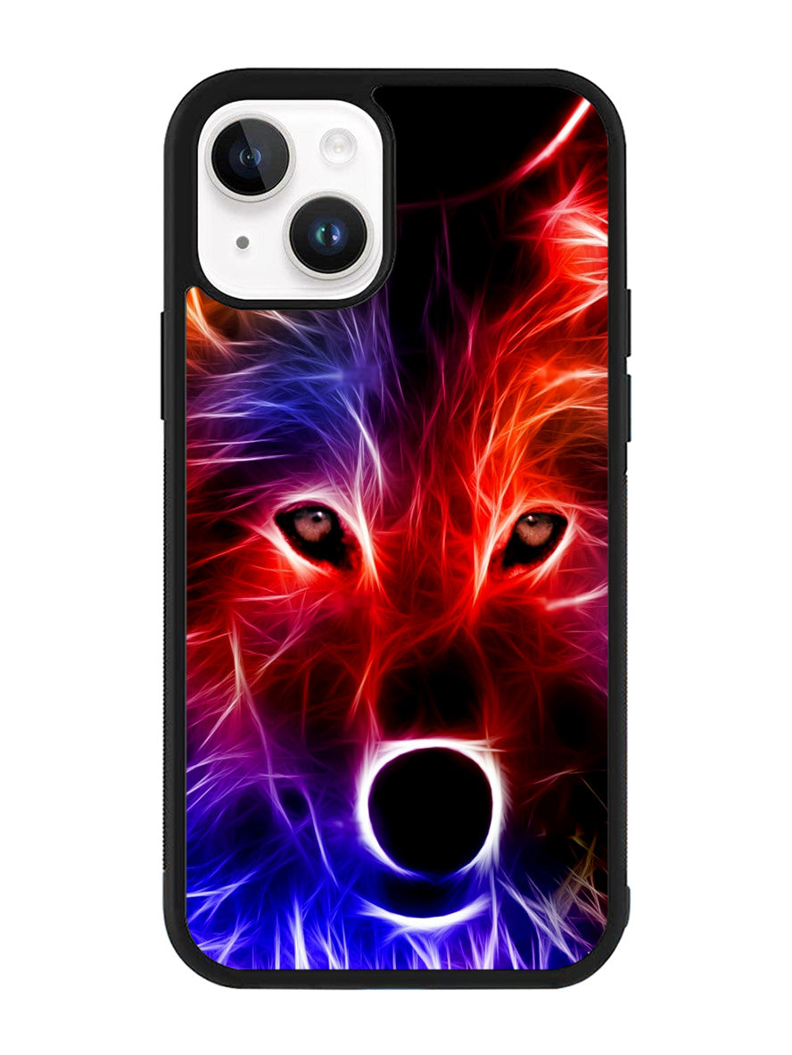 wolf glow line iPhone 15 Plus Case OV0567