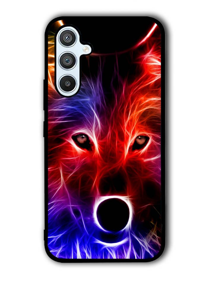 wolf glow line Samsung Galaxy A54 5G Case OV0567