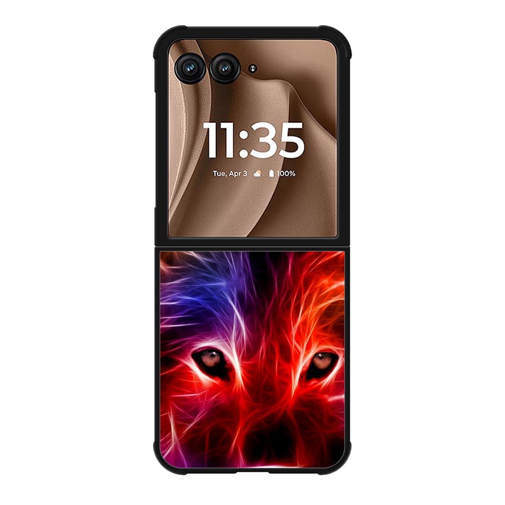 wolf glow line Motorola Moto RAZR Plus 2025 Case OV0567