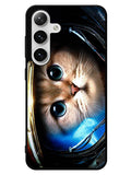 Space Cat Samsung Galaxy S25 5G Case