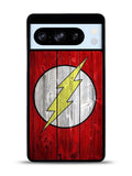 Flash SUperhero Logo on Wood Google Pixel 8 Pro Case QC4872