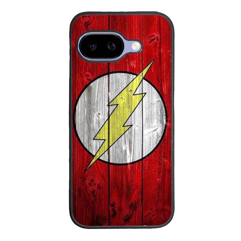 Flash SUperhero Logo on Wood Google Pixel 10A Case OV4872