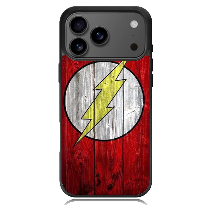 Flash SUperhero Logo on Wood Samsung Galaxy S26 Case OV4872