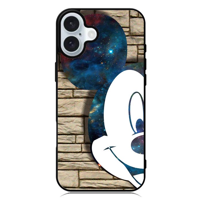 mickey disney face art iPhone 16 Plus Case QC0577