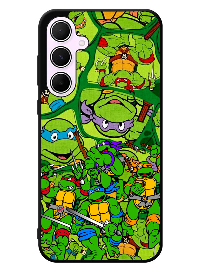 Teenage Mutant Ninja Turtles Collage 1st Samsung Galaxy A55 5G Case