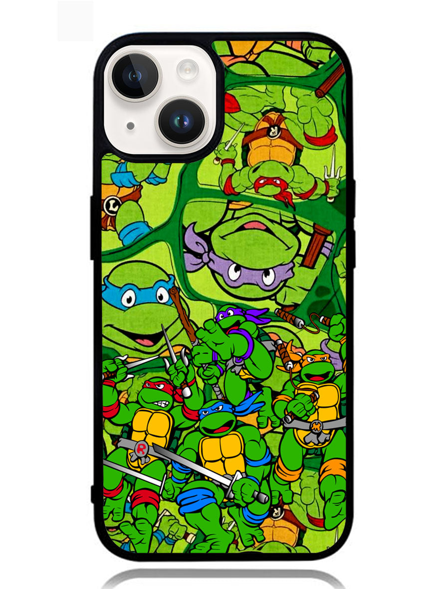 Teenage Mutant Ninja Turtles Collage 1st iPhone 14 Case